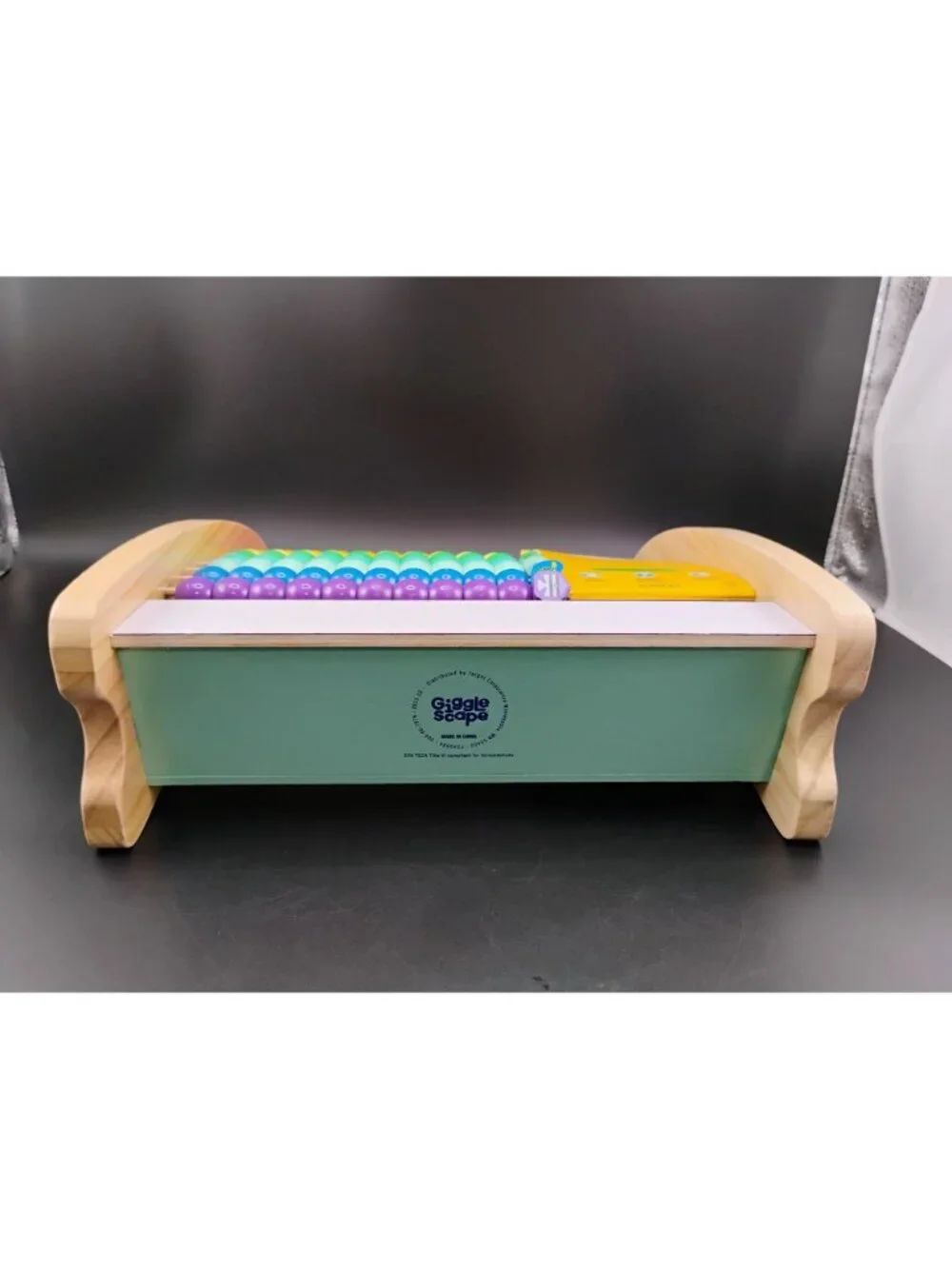 Gigglescape Counting Toy Wooden Abacus With Number Magnets